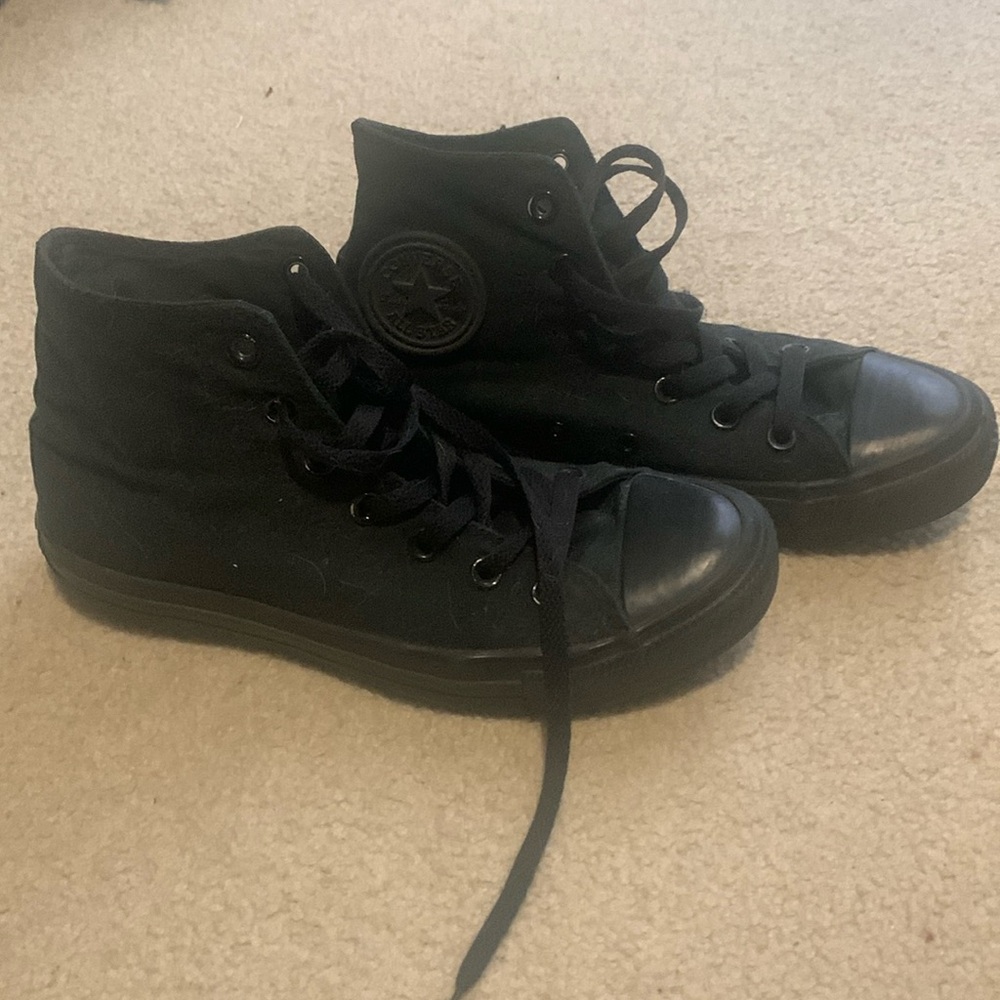 Converse Black Chuck Taylor High-Tops